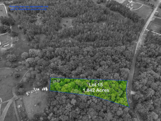 LOT 15 25 1/2 STREET, CHETEK, WI 54728 - Image 1