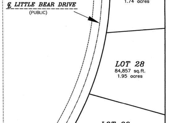 LOT 28 LITTLE BEAR DRIVE, DANBURY, WI 54830 - Image 1